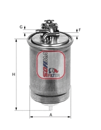 Filtre à carburant SOFIMA S 4391 NR