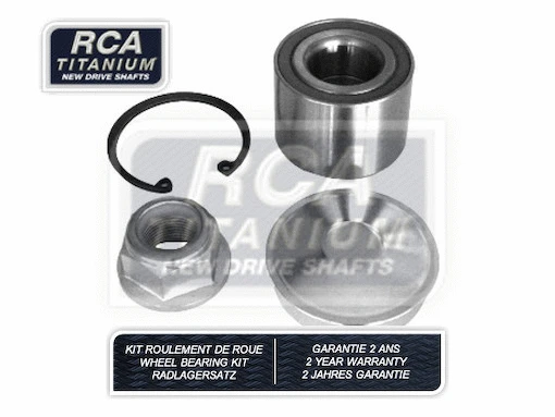 Kit de roulements de roue RCA FRANCE RCAK1002