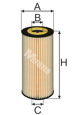 Filtre à huile MFILTER TE 630