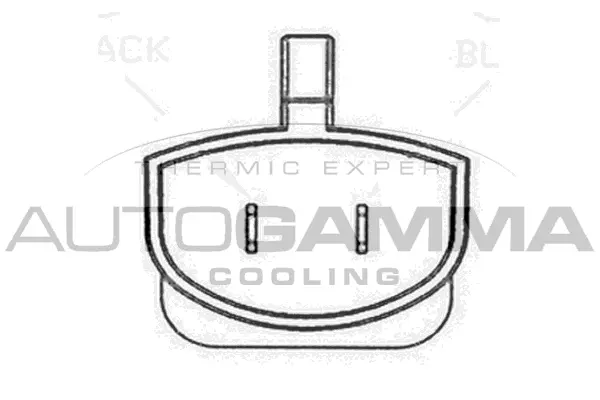 Ventilateur, refroidissement du moteur AUTOGAMMA GA201405