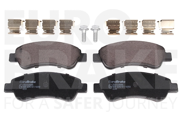 Kit de plaquettes de frein, frein à disque EUROBRAKE 5502229996