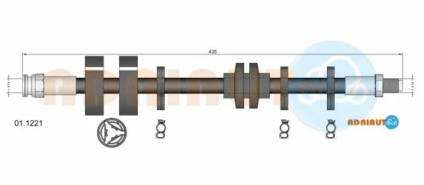 Flexible de frein ADRIAUTO 01.1221
