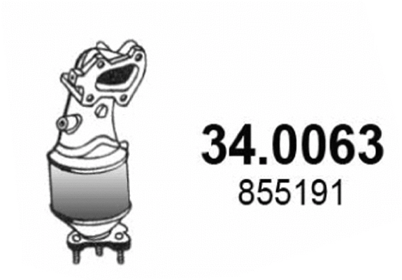 Catalyseur ASSO 34.0063