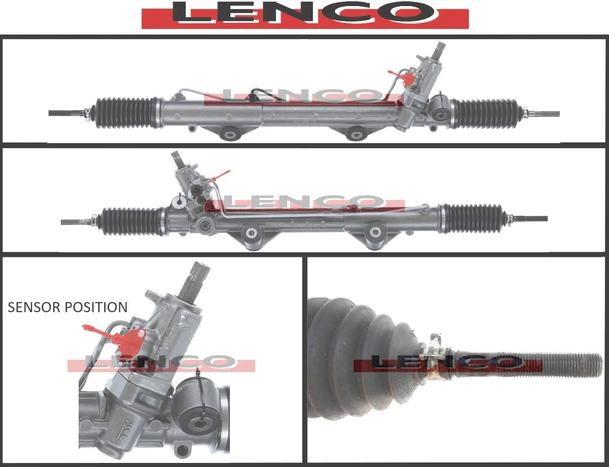 Crémaillère de direction LENCO SGA090L