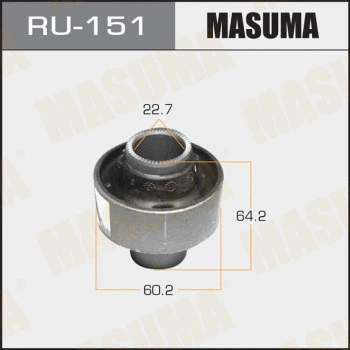 Suspension, bras de liaison MASUMA RU-151