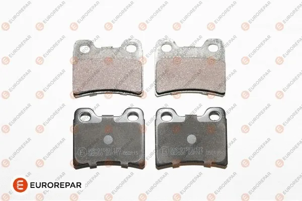 Kit de plaquettes de frein, frein à disque EUROREPAR 1617282880