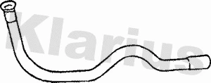 Tuyau d'échappement KLARIUS 120204