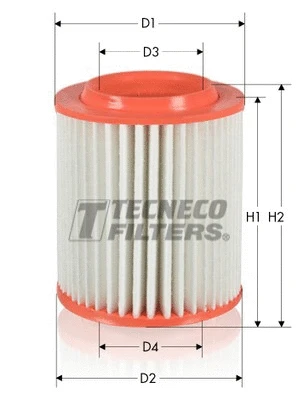 Filtre à air TECNECO FILTERS AR1652