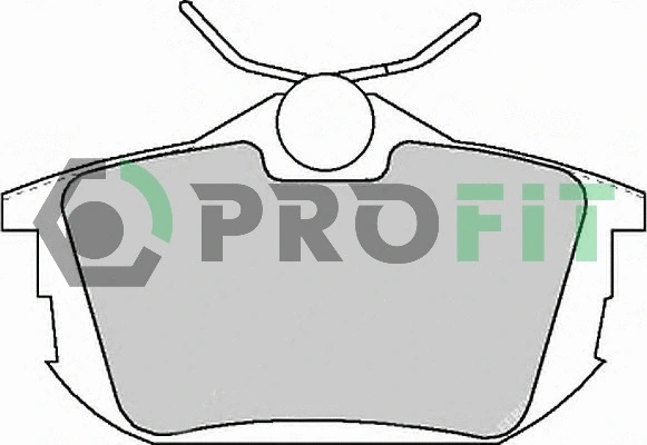 Kit de plaquettes de frein, frein à disque PROFIT 5000-1095