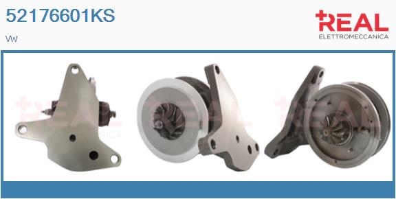 Groupe carter, turbocompresseur REAL 52176601KS