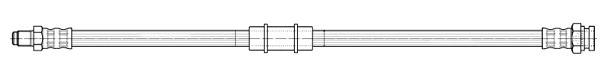 Flexible de frein CEF 517134