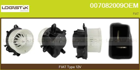 Pulseur d'air habitacle LGK 007082009OEM
