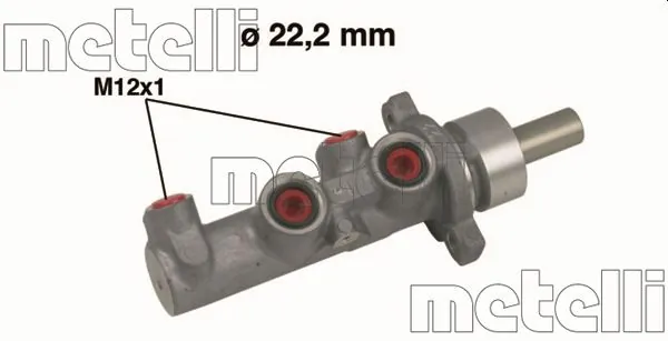 Maître-cylindre de frein METELLI 05-0483