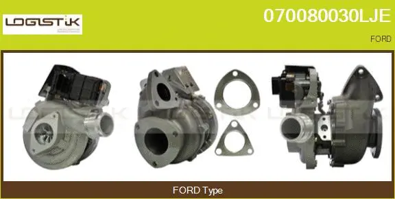 Turbocompresseur, suralimentation LGK 070080030LJE
