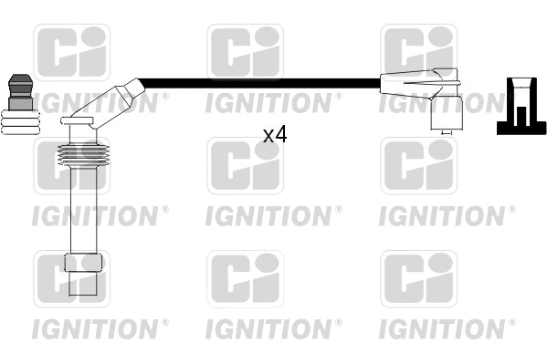 Kit de câbles d'allumage QUINTON HAZELL XC934