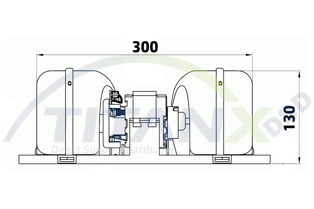 Pulseur d'air habitacle TitanX BL179001