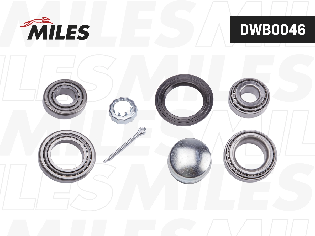 Kit de roulements de roue MILES DWB0046