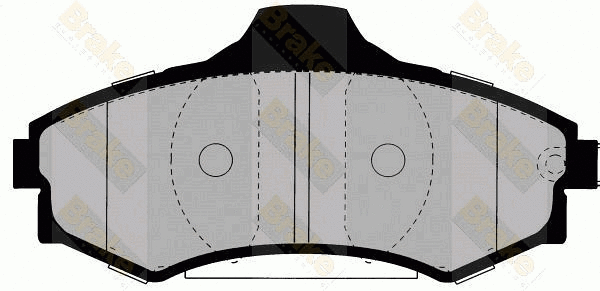 Kit de plaquettes de frein, frein à disque Brake ENGINEERING PA1354