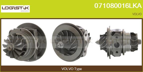 Groupe carter, turbocompresseur LGK 071080016LKA