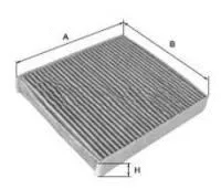 Filtre, air de l'habitacle UNIFLUX FILTERS XC451