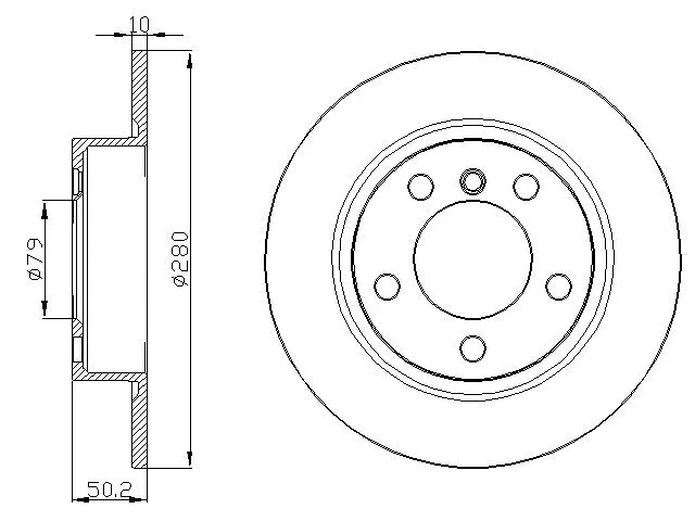 Disque de frein DEEVO BD36480