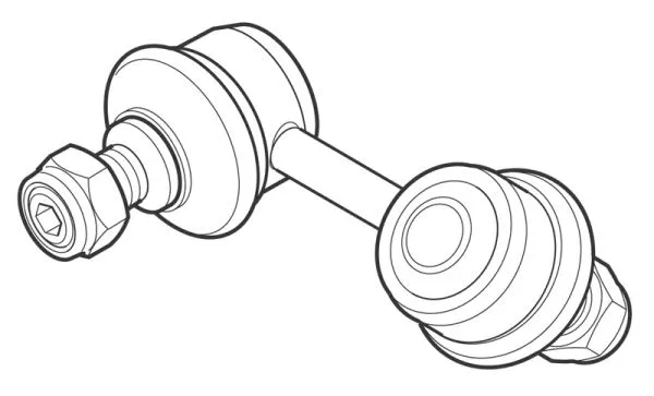 Entretoise/tige, stabilisateur NAKATA N 99093