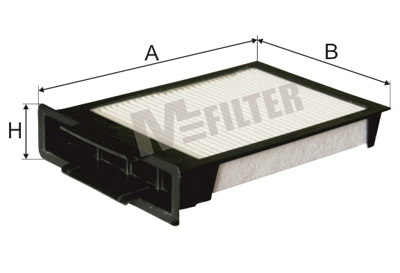 Filtre, air de l'habitacle MFILTER K 9013