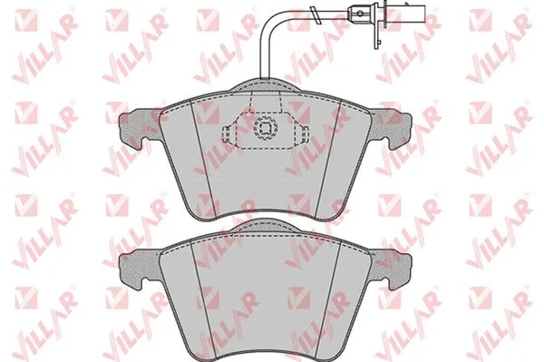 Kit de plaquettes de frein, frein à disque VILLAR 626.0982