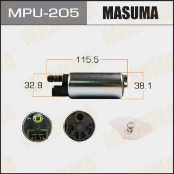 Pompe à carburant MASUMA MPU-205