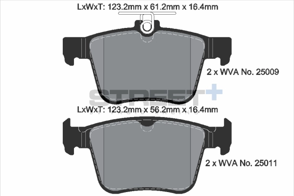 Kit de plaquettes de frein, frein à disque PAGID Racing T8102SP2001