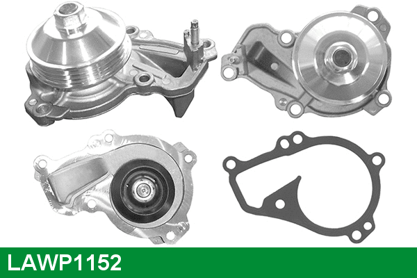 Pompe à eau, refroidissement du moteur LUCAS LAWP1152