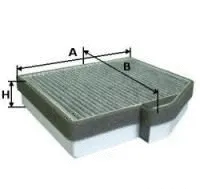 Filtre, air de l'habitacle UNIFLUX FILTERS XC212