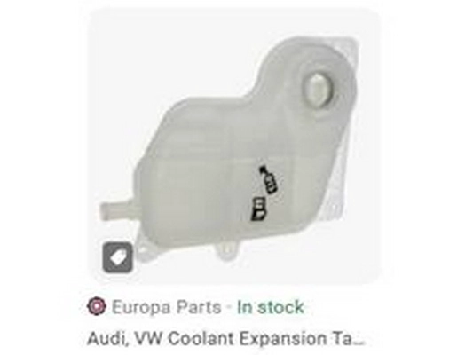 Vase d'expansion, liquide de refroidissement ZPY 8D0121403L