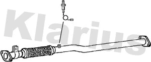 Tuyau d'échappement KLARIUS 142970