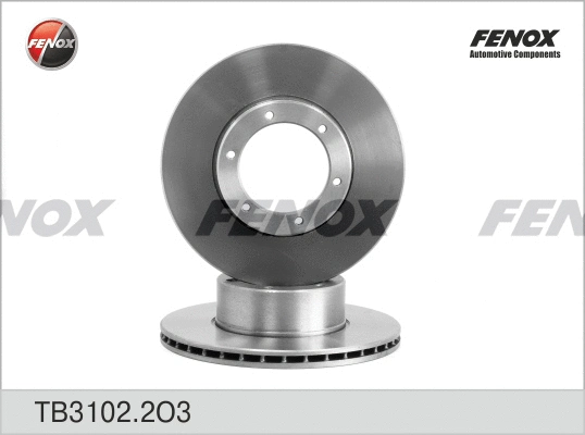 Disque de frein FENOX TB3102.2O3