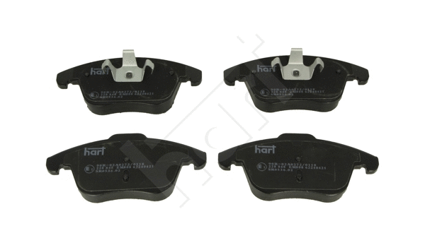Kit de plaquettes de frein, frein à disque HART 228 848