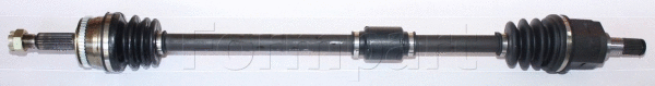 Arbre de transmission FORMPART 37380004/S