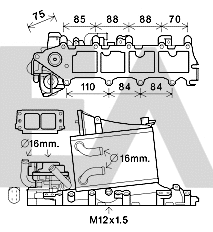 Refroidisseur d'air de suralimentation EACLIMA 36A77014