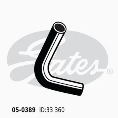 Durite de radiateur GATES-AU 05-0389