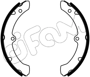 Jeu de mâchoires de frein CIFAM 153-681