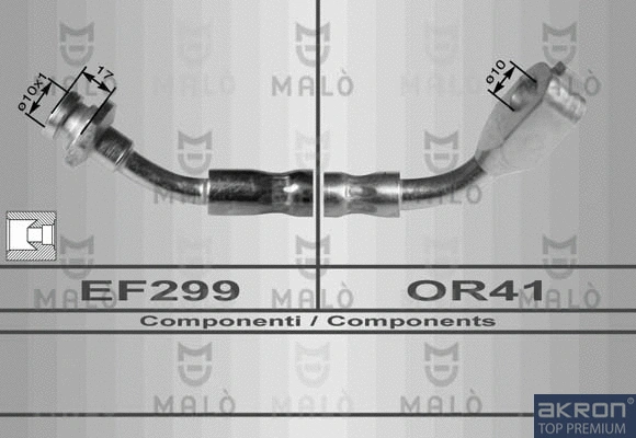 Flexible de frein AKRON-MALÒ 80084