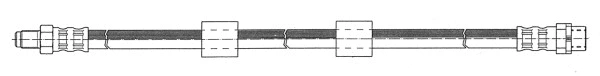 Flexible de frein CEF 511586