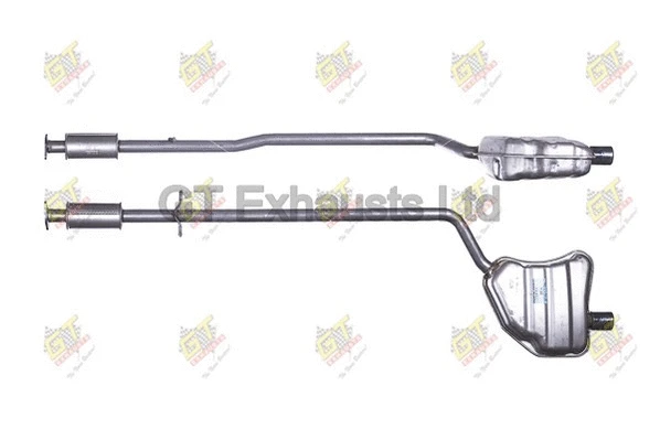 Silencieux arrière GT Exhausts GBM354