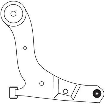 Bras de liaison, suspension de roue FRAP F3323