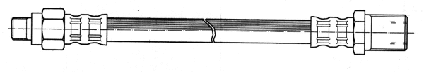 Flexible de frein CEF 516980