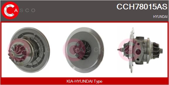 Groupe carter, turbocompresseur CASCO CCH78015AS