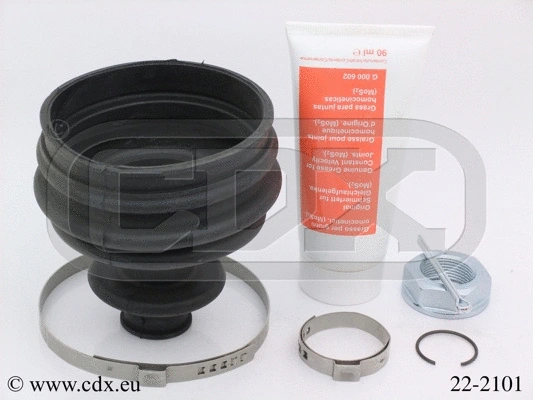 Jeu de joints-soufflets, arbre de commande CDX 22-2101