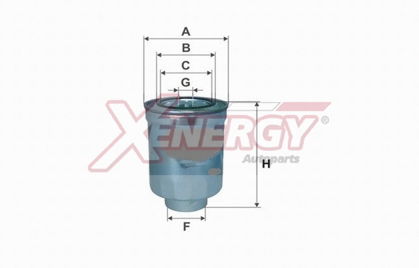 Filtre à carburant AP XENERGY X1598523