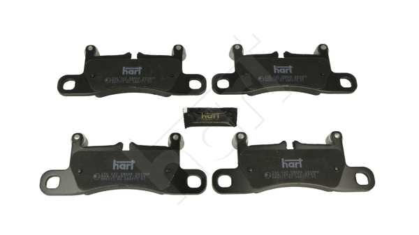 Kit de plaquettes de frein, frein à disque HART 256 547