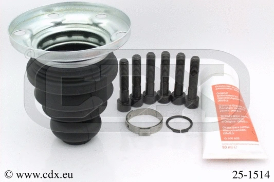 Jeu de joints-soufflets, arbre de commande CDX 25-1514